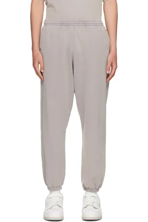 Acne Studios Purple Logo Patch Sweatpants