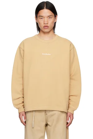 Acne Studios Beige Relaxed-Fit Sweatshirt