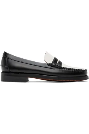SEBAGO Black & White Classic Dan Loafers