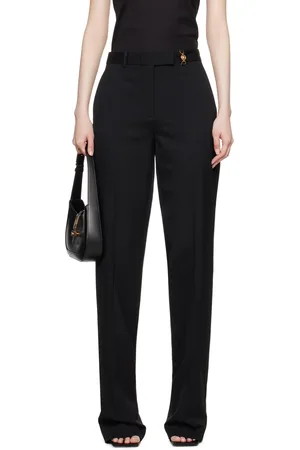 VERSACE Black Hardware Trousers