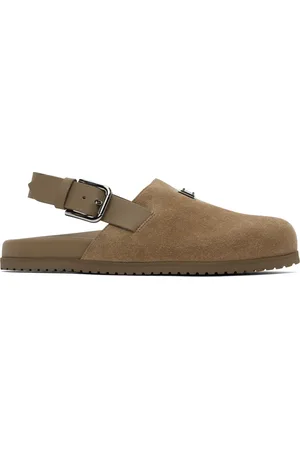 Dolce & Gabbana Brown Suede Mules