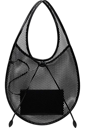 Alaïa Black One Piece Medium Fishnet Bag