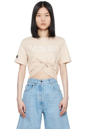 VERSACE Beige 1978 Re-Edition T-Shirt