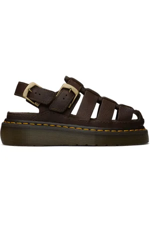 Dr. Martens Brown Wrenlie Fisherman Loafers