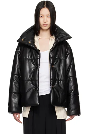Nanushka Hide Vegan Leather Puffer Jacket