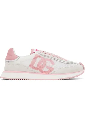 Dolce & Gabbana Pink & Gray Mixed-Material 