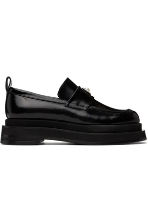 Simone Rocha Black Heart Toe Platform Loafers