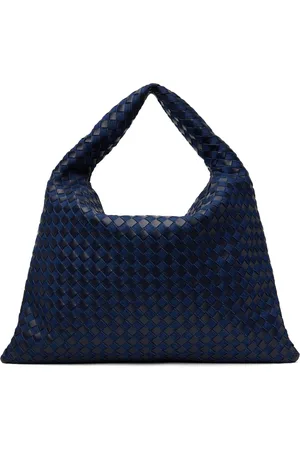 Bottega Veneta Navy Large Hop Bag