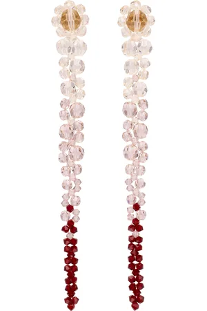 Simone Rocha Multicolor Ombré Drip Earrings