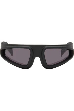 Rick Owens Black Ryder Sunglasses