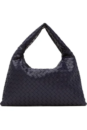 Bottega Veneta Navy Small Hop Bag