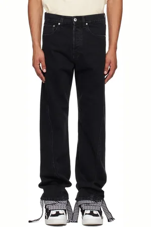 Lanvin Black Twisted Jeans