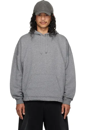 SKIMS Gray Fleece Lounge Oversized Hoodie