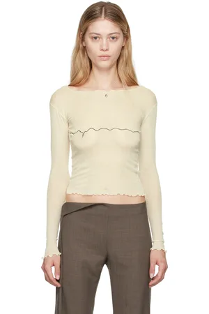 Baserange Beige Tabbys Star Long Sleeve T-Shirt