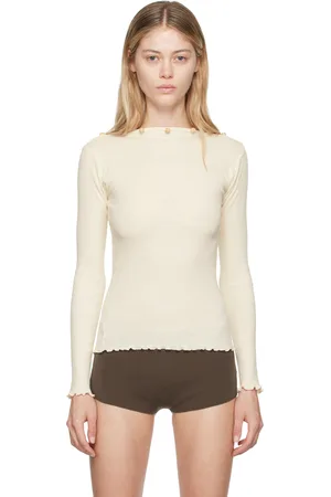 Baserange Off-White Tav Long Sleeve T-Shirt