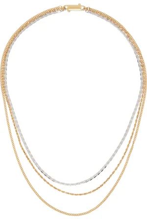 númbering Silver & Gold #7743 Necklace