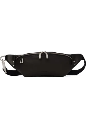 Rick Owens Black Porterville Geo Bumbag Pouch