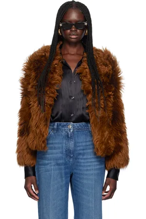 Tom Ford Tan Curly Shearling Jacket