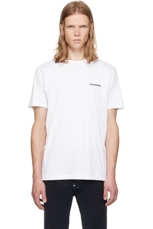 Dsquared2 White Ceresio Map T-Shirt