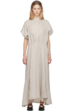 Isabel Marant Taupe Valencia Maxi Dress