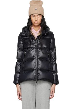 Moncler Black Seritte Short Down Jacket