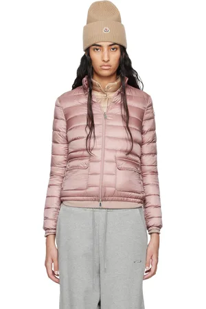 Moncler Pink Lans Down Jacket
