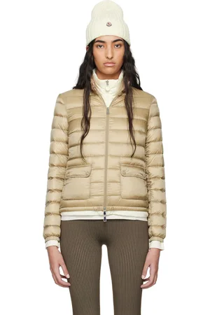 Moncler Beige Lans Down Jacket