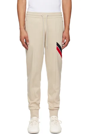 Moncler Gray Stripe Sweatpants