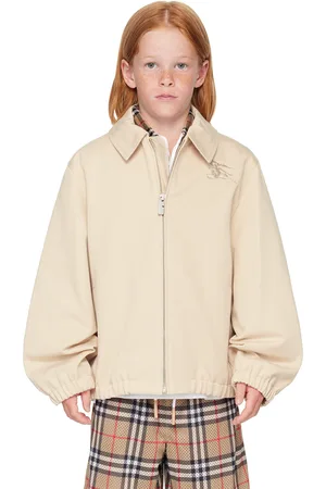Burberry Kids Beige Harrington Jacket