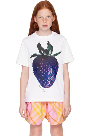 Burberry Kids Strawberry T-Shirt