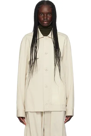 Maison Margiela Off-White Paneled Jacket