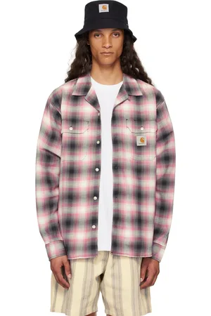 Carhartt Pink & Black Blanchard Check Shirt