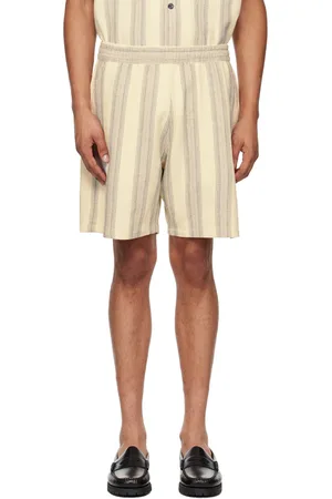 Carhartt Beige Dodson Stripe Shorts