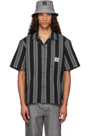 Carhartt Black Dodson Stripe Shirt