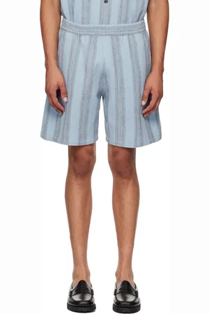 Carhartt Blue Dodson Stripe Shorts