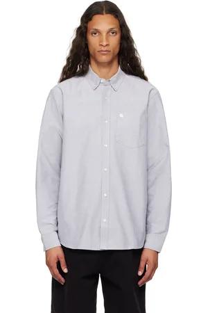 Carhartt Gray Embroidered C-Logo Shirt