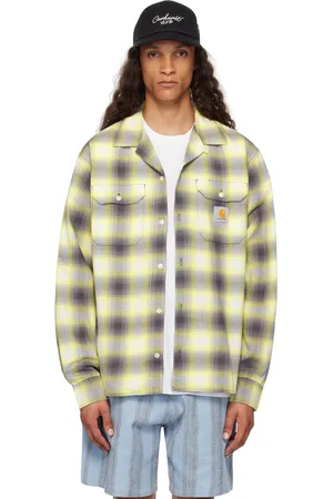 Carhartt Yellow & Gray Blanchard Check Shirt