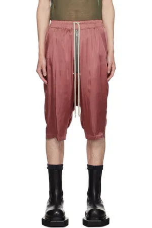 Rick Owens Pink Porterville Bela Pods Shorts