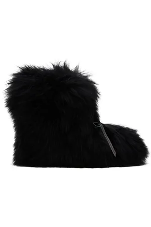 We11 Done Fur Moccasin Boots