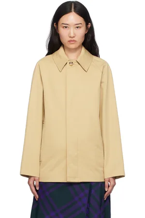 Burberry Beige Short Car Jacket