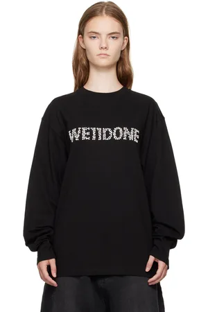 We11 Done Pearl Logo Long Sleeve T-Shirt