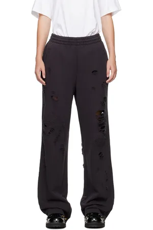 We11 Done Distressed Sweatpants