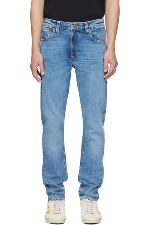 Nudie Jeans Indigo Lean Dean Jeans