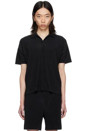 Issey Miyake Black Basics Polo