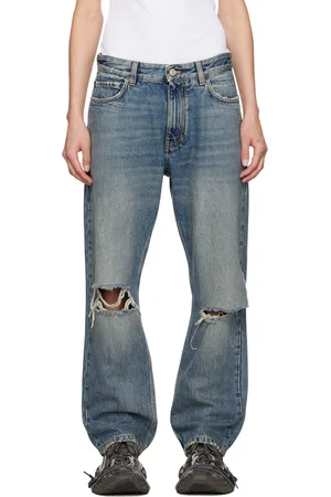 Balenciaga Blue Cinch Jeans