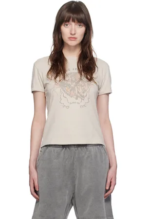 Acne Studios Gray Printed T-Shirt