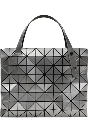 Issey Miyake Silver Carton Tote