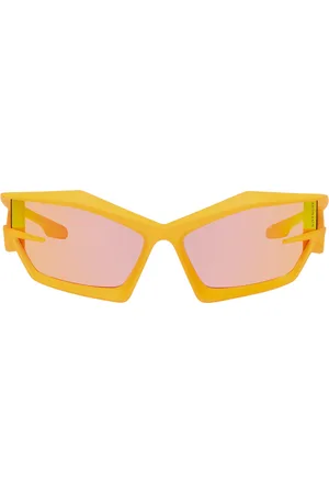 Givenchy Orange Giv Cut Sunglasses