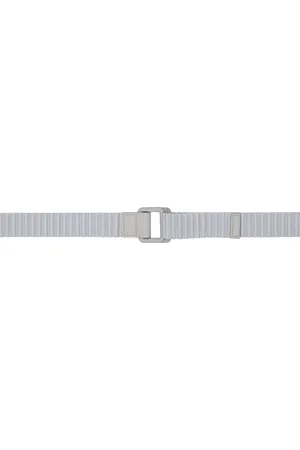 Issey Miyake Gray Pleats Belt