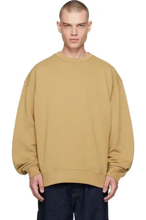 DRIES VAN NOTEN Beige Oversized Sweatshirt